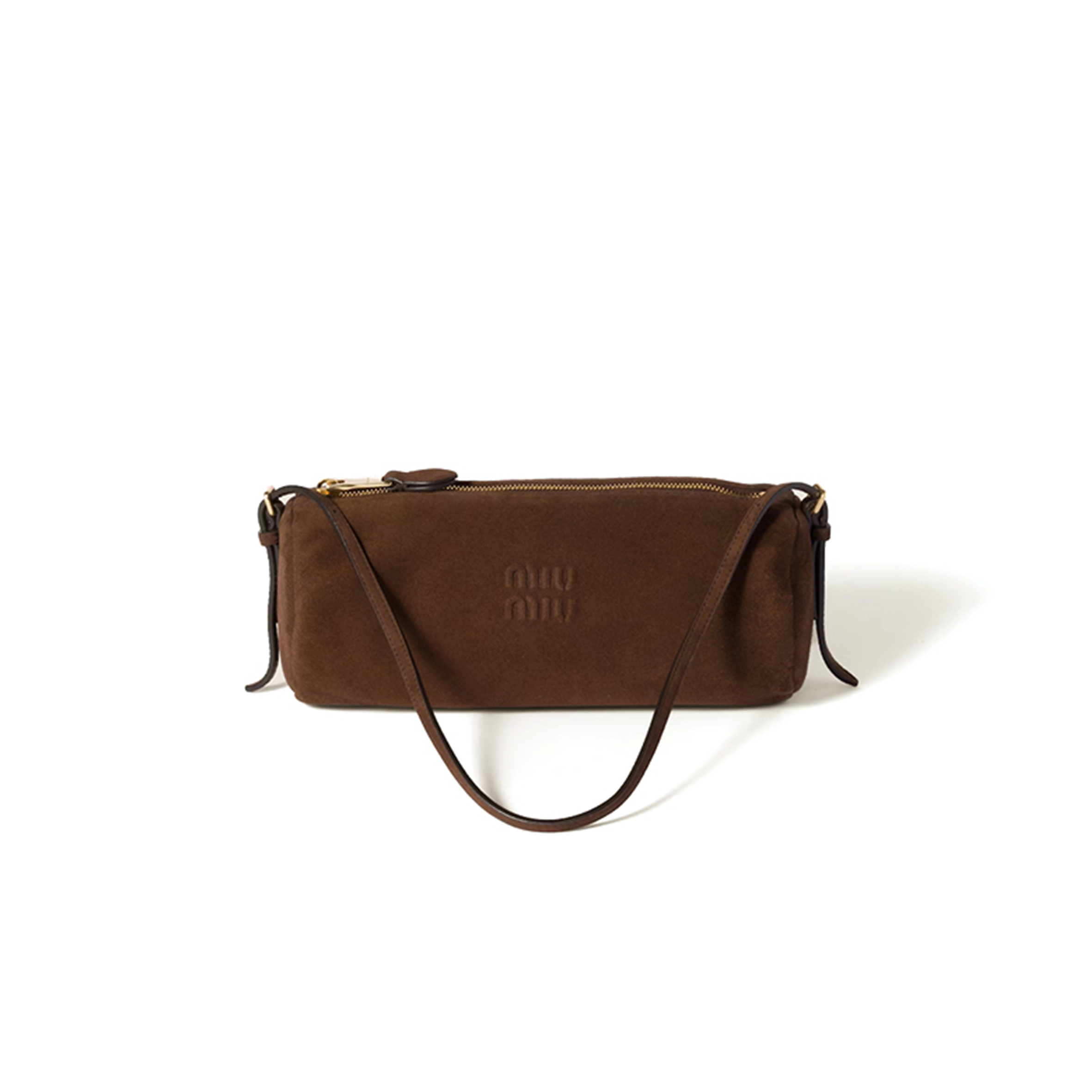 MIU MIU SUEDE LEATHER POUCH 5NE851 (22*9*9cm) MIU MIU SUEDE LEATHER POUCH 5NE851 (22*9*9cm)